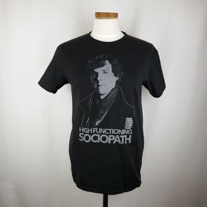 Sherlock High Functioning Sociopath T-Shirt Medium